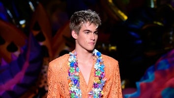 Cindy Crawford's Son Presley Gerber Makes His Runway Debut -- Alongside Gigi and Bella Hadid's Brother Anwar