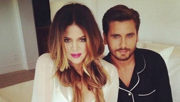 Scott Disick Grabs His Crotch While Talking to Khloe Kardashian, Jokes About It on Instagram