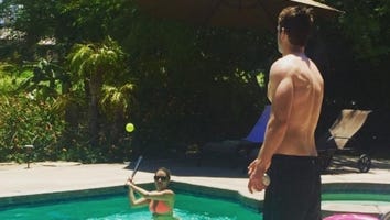 Lea Michele Gets to 'Third Base' With Beau Robert Buckley