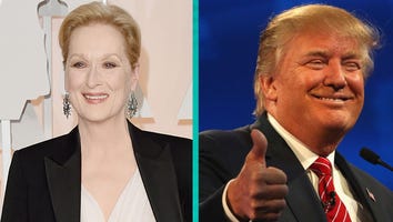 Meryl Streep Puts on Orange Face to Impersonate Donald Trump