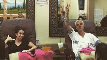 Justin Bieber and Mom Pattie Mallette Reunite for Pedicures