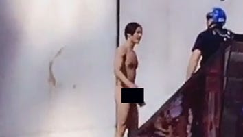Runway Model Gets Completely Naked in Times Square, Starts Dancing Erratically