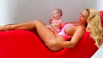 Coco Austin Almost Has a Wardrobe Malfunction In Sexy Swimsuit