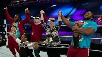 James Corden's Parents at WWE Raw is Maybe the Cutest Thing Ever