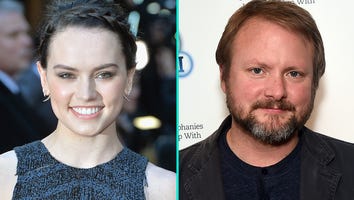 Daisy Ridley and 'Star Wars: Episode VIII' Director Rian Johnson Share Hilarious, Horrifying Face Swap From Se