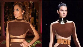 Who Wore It Best? Jennifer Lopez Rocks Same Balmain Jumpsuit as Kendall Jenner