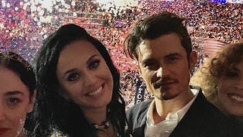 Orlando Bloom Sweetly Supports Girlfriend Katy Perry at DNC - And Even Videotaped Her Speech!