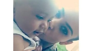 Saint West Is the Cutest Bumble Bee Ever on Mom Kim Kardashian's Snapchat