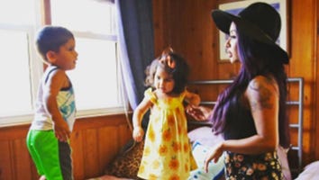 Nicole 'Snooki' Polizzi Shares Adorable Pic of Her Kids Headed Off to School