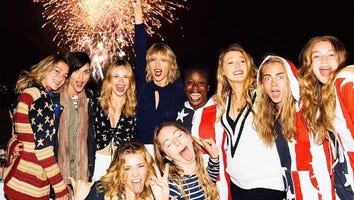 Taylor Swift, Karlie Kloss and Gigi Hadid Wear Patriotic Swimsuits on the 4th of July!