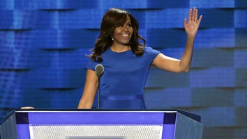 Michelle Obama Gets Emotional During Powerful DNC Speech
