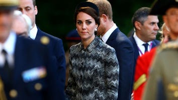 Kate Middleton Wears a Stylish Missoni Coat During WWI Vigil in France