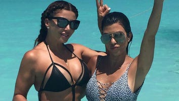Kourtney Kardashian Bares Her Booty While Working Out During Bahamas Girls' Getaway