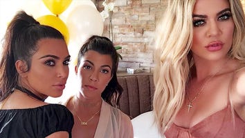 Blac Chyna, Kim, and Khloe Kardashian Rock Skin-Tight Dresses to Grandmother's Birthday Bash