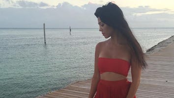 Kourtney Kardashian Flaunts Her Figure in a Sexy Red Crop Top Outfit -- See the Pic!