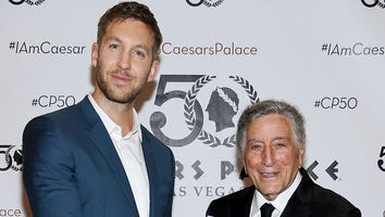 Star Sightings: Calvin Harris Hangs With Tony Bennett at Caesars Palace's 50th Anniversary, Malin Akerman Bond