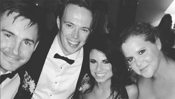 Amy Schumer Is a Bridesmaid at Friend's Wedding, Takes Boyfriend Ben Hanisch as Her Date