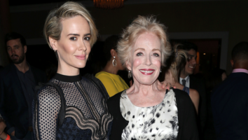 Sarah Paulson Lovingly Supports Girlfriend Holland Taylor at Her Broadway Opening Night