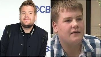 Teenage James Corden Does First TV Interview in Adorable Throwback Video -- Watch!