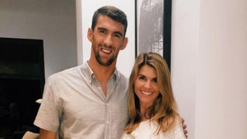 Michael Phelps Was a Surprise Guest at Lori Loughlin's House