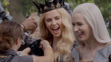 EXCLUSIVE: Chris Hemsworth and Charlize Theron Can't Stop Laughing in 'The Huntsman: Winter's War' Gag Reel