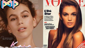 Kaia Gerber Stuns -- and Looks Just Like a Young Cindy Crawford -- in New 'Pop' Magazine Spread
