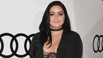 Ariel Winter Channels Kim Kardashian in a Lacy Bralette, Choker and Strappy Heels -- See the Pics!