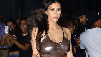 Kim Kardashian Flashes Nipples In Racy Dress at Kanye West's New York City Concert