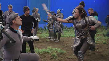 EXCLUSIVE: See Paula Patton and Dominic Cooper Pull Off Their Own Stunts in 'Warcraft'