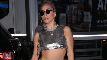 Lady Gaga Flaunts Serious Underboob, Rocks Daisy Dukes in Barely-There Outfit in London