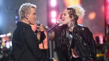 Miley Cyrus Joins Billy Idol Onstage for 'Rebel Yell' at iHeartRadio Music Festival -- Watch!