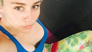 Miley Cyrus Does Crazy Yoga Poses While Her Dog Watches: See the Funny Pic!