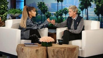 Ariana Grande Gets Embarrassed by Boyfriend Talk on 'Ellen,' Officially Confirms Mac Miller Relationship