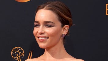 EXCLUSIVE: Emilia Clarke and Sophie Turner Slay at Emmys, Talk 'Game of Thrones' Tattoos and Crack Dragon Joke