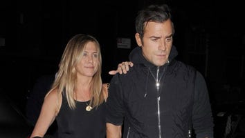 Jennifer Aniston and Justin Theroux Have a Night in With Emily Blunt and John Krasinski