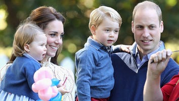 Princess Charlotte Makes a Furry Friend at Petting Zoo With Prince George -- See the Adorable Pics!