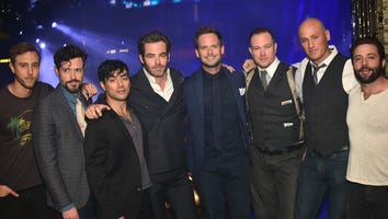 'Suits' Star Patrick J. Adams Celebrates Weeklong Bachelor Party With Chris Pine and Friends -- See the Pics!