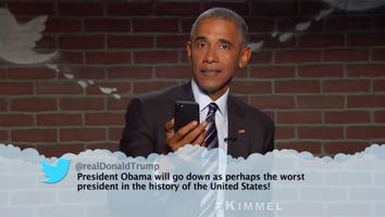 Watch Barack Obama Hilariously Respond to Donald Trump's 'Mean Tweets' About Him