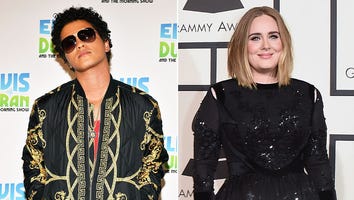 Bruno Mars Adores Adele and Her 'Pipes': 'She's Just a Superstar'