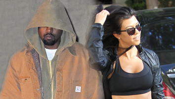 Kanye West and Kourtney Kardashian Step Out Following Kim's Robbery Ordeal