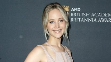 Jennifer Lawrence Stuns in Cleavage-Baring Gown at Britannia Awards -- See the Pics!
