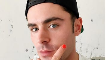 Zac Efron, Chris and Liam Hemsworth, and More Male Stars Wear Nail Polish for a Good Cause