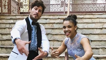 Laurie Hernandez Goes to Her Very First Prom with Val Chmerkovskiy on 'DWTS'