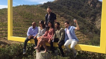 EXCLUSIVE: Check Out Joel McHale and 'The Great Indoors' Cast's Wine Safari and Glamping Adventures!