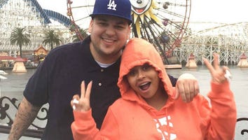Blac Chyna Spends a Magical Day at Disneyland With Rob Kardashian and Son King -- See the Cute Pics!