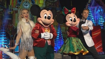 EXCLUSIVE: A Behind-the-Scenes Look at Disney's Holiday Celebration With Julianne and Derek Hough!