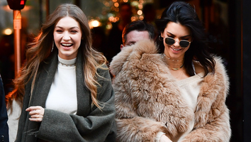 Kendall Jenner in Paris for First Time Since Kim Kardashian's Robbery, Struts Her Stuff With BFF Gigi Hadid --