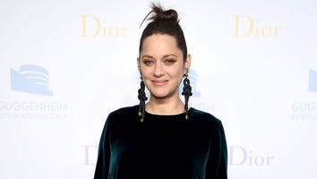 Marion Cotillard Dresses Her Baby Bump Up in Party-Ready Velvet