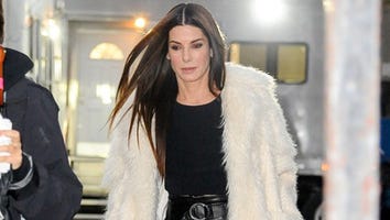 Sandra Bullock Is Absolutely Stunning in Retro Outfit on 'Oceans Eight' Set -- See the Gorgeous Pic!