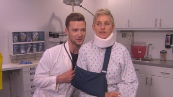 Justin Timberlake and Ellen DeGeneres Put a Creepy Twist on 'Doctor Strange' -- See the Hilarious Video!